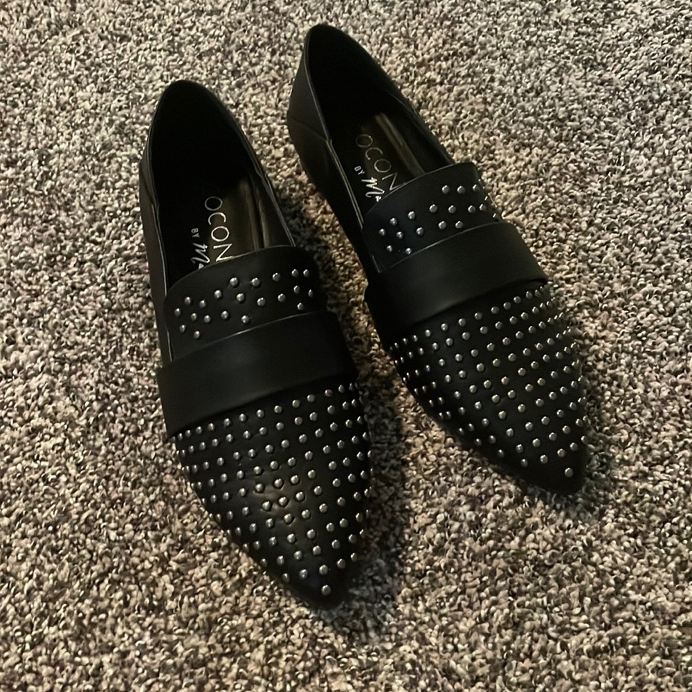 Coconut by Matisse black slides